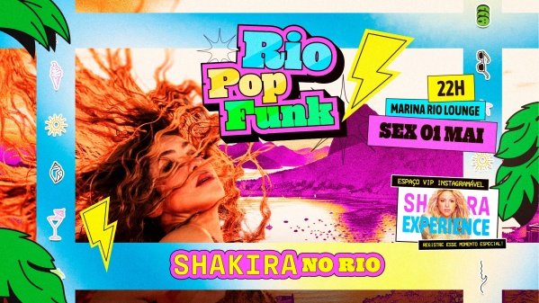 RIO POP FUNK I SEXTA - 01 DE MAIO ( FINAL DE SEMANA DO TODO MUNDO NO RIO) NO RIO MARINA LOUNGE