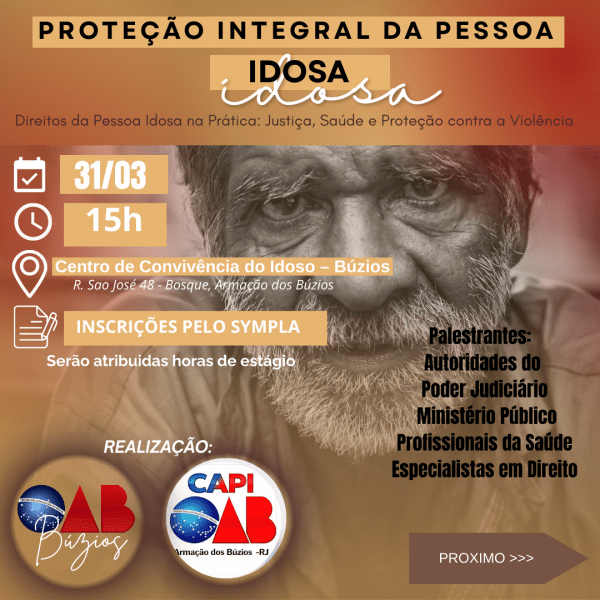 PROTEÇÃO INTEGRAL DA PESSOA IDOSA