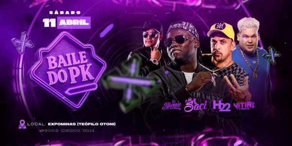 Imagem do evento BAILE DO PK