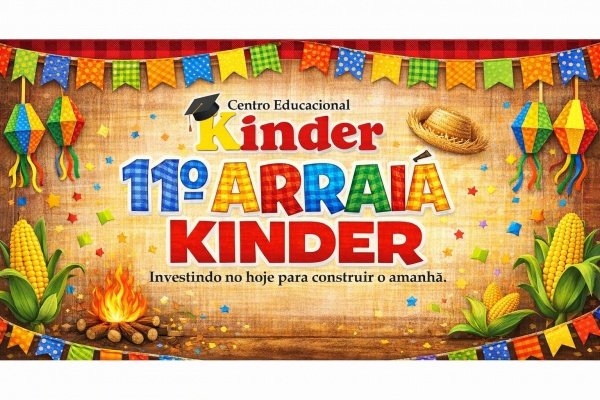 Imagem do evento 11º ARRAIÁ KINDER