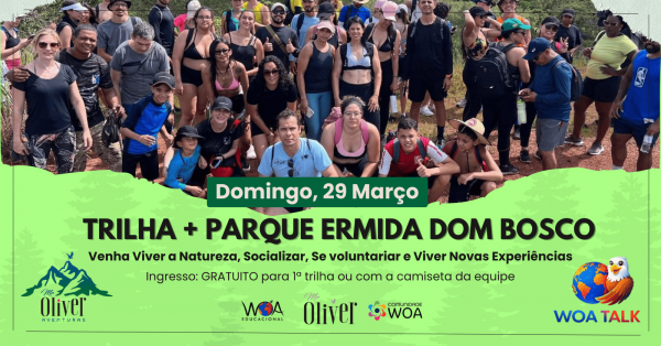 Imagem do evento  TRILHA + PARQUE ERMIDA DOM BOSCO 