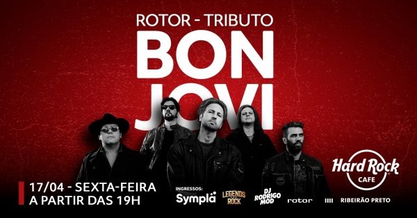 Imagem do evento Banda ROTOR - Especial Bon Jovi - Legends of Rock