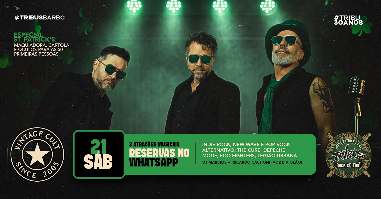 Banda VINTAGE CULT - Balneário Camboriú, SC