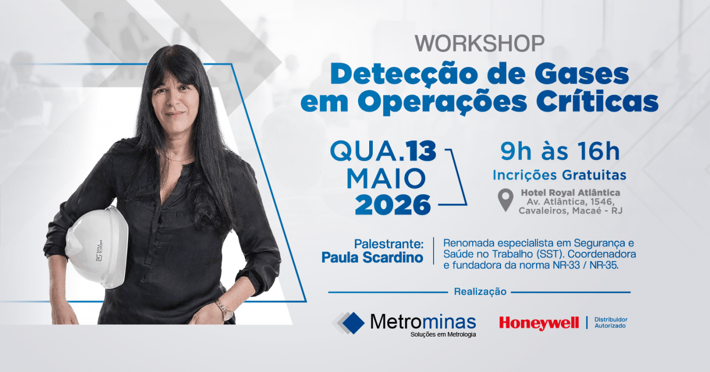Workshop Detecção de Gases em Operações Críticas