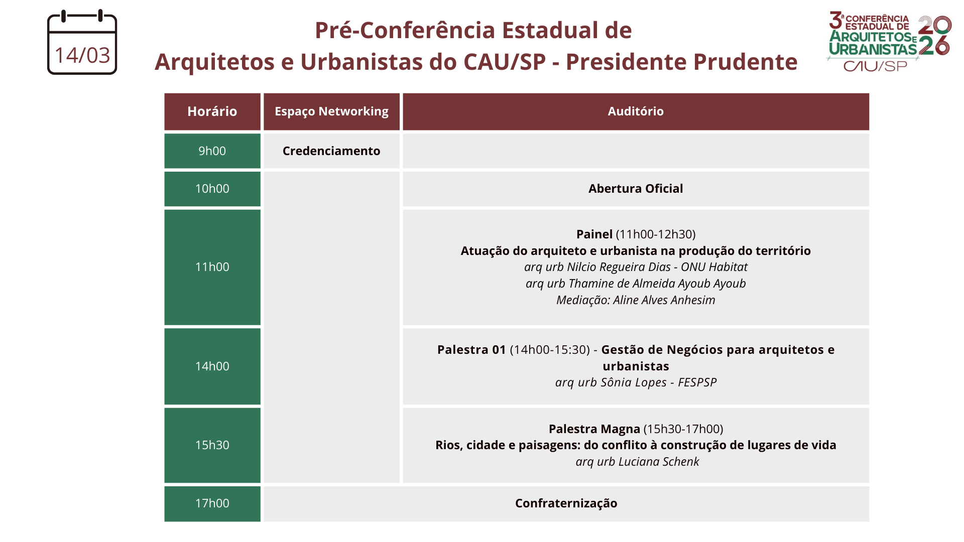 Imagem 1 da descrição do evento