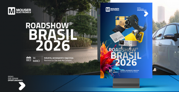 Imagem do evento Mouser Roadshow 2026 - Campinas