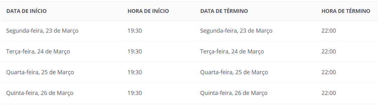 Imagem 1 da descrição do evento