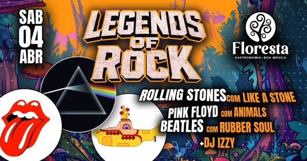 Imagem do evento LEGENDS OF ROCK FLORESTA