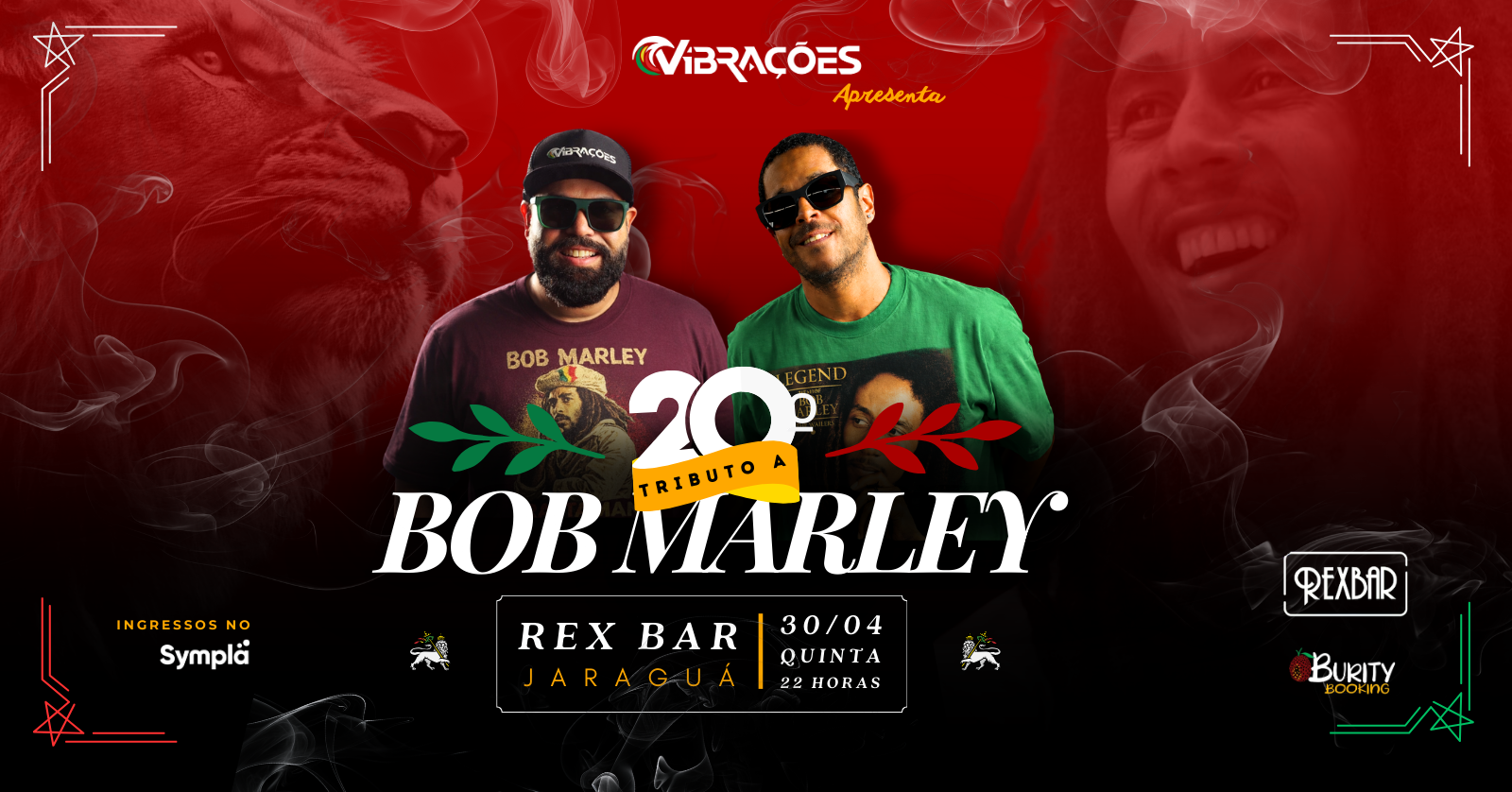 Vibrações - Tributo Bob Marley - 20 anos - Maceió, AL
