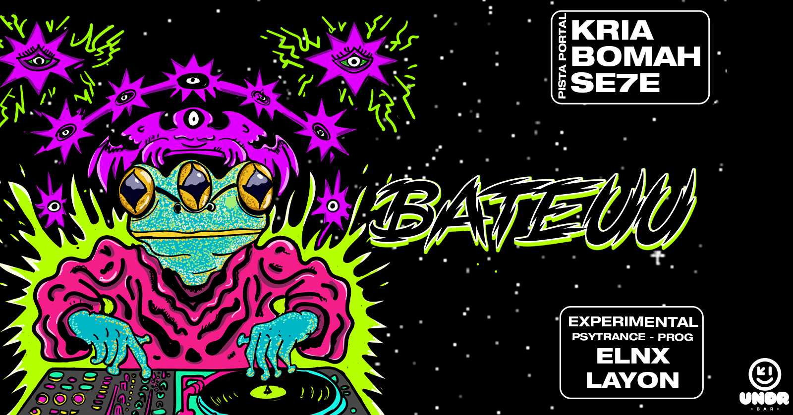 Bateuu + Pista Experimental: Em Transe - Joinville, SC