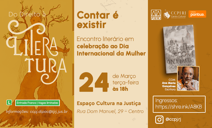 Do Direito à Literatura apresenta: "Contar é existir" com Ana Maria Gonçalves