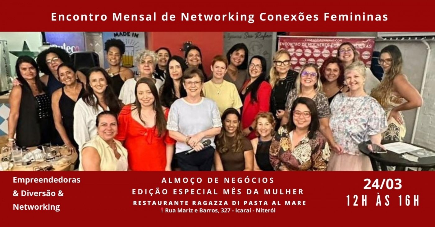 Convite Especial para Empreendedoras Conexões Femininas