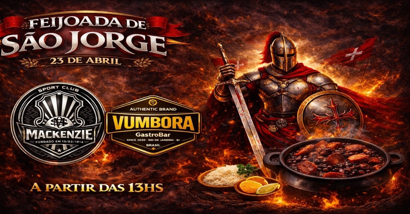 Feijoada de São Jorge 2026  Mackenzie & Vumbora GastroBar