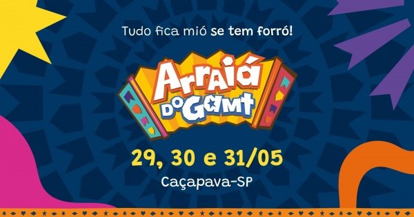 Imagem do evento Arraia do GAMT 2026 - Abertura