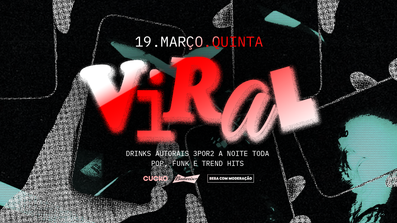 VIRAL :: POP E FUNK :: QUINTA 19.03 @CUCKO - Porto Alegre, RS