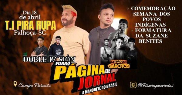 Imagem do evento Comemoração semana dos povos indígenas/Formatura da Suzane Benites