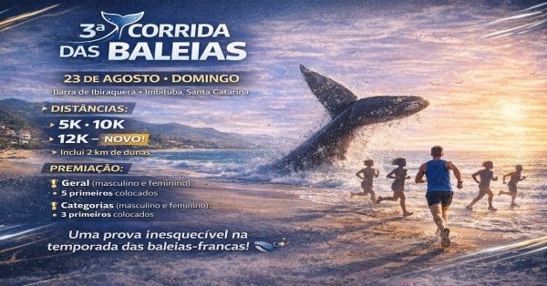 3a CORRIDA DAS BALEIAS, Barra de ibiraquera Imbituba.