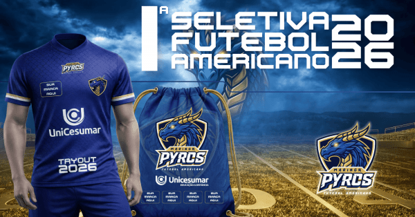 Imagem do evento 1ª Seletiva de novos atletas 2026 - Maringá Pyros Futebol Americano