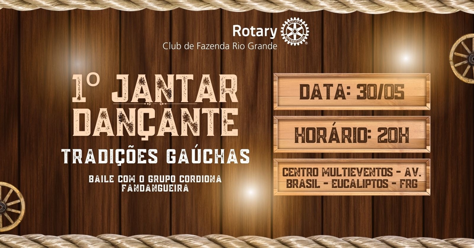 JANTAR DANÇANTE ROTARY CLUB FAZENDA RIO GRANDE - Fazenda Rio Grande, PR