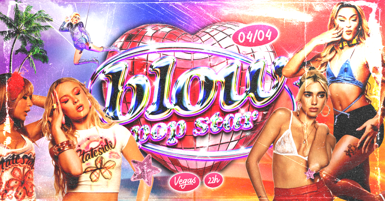 BLOW POPSTAR ☆ (POP, POP BR, FUNK E +) - Aracaju, SE