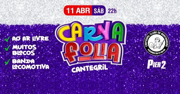 Imagem do evento CARNAFOLIA - Cantegril