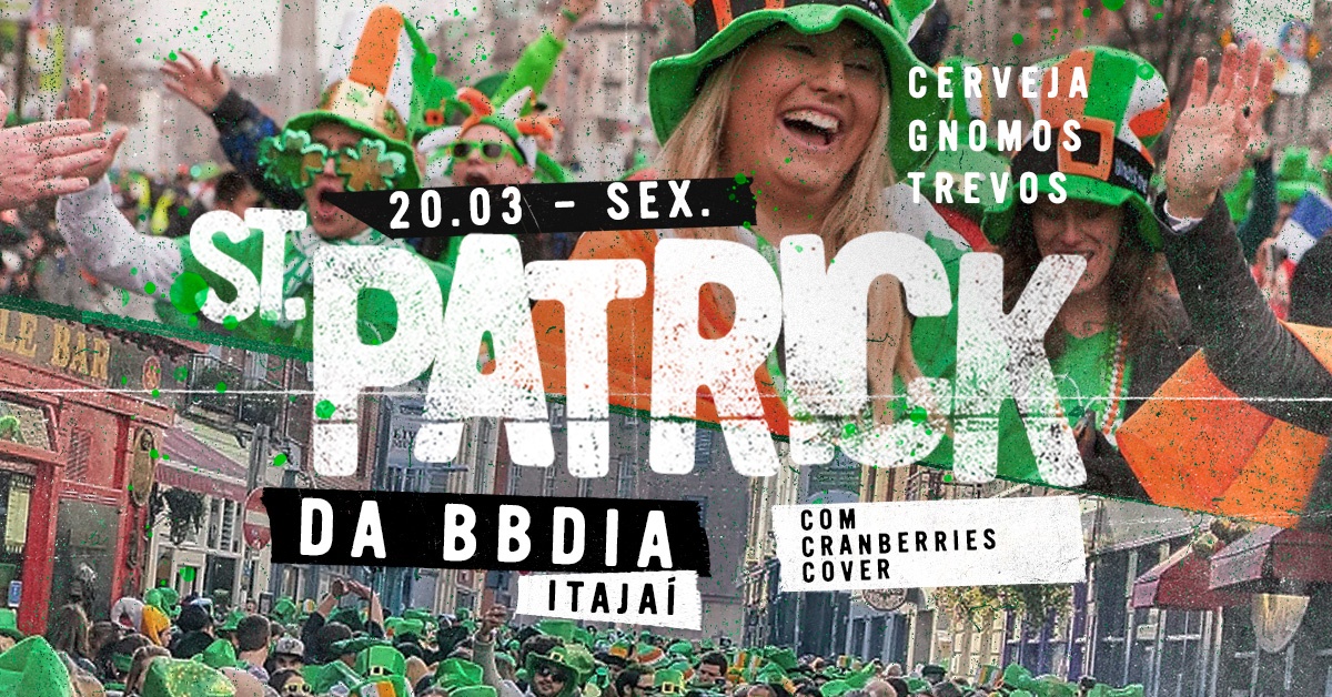 ST. PATRICKS DAY - THE CRANBERRIES COVER - Itajaí, SC