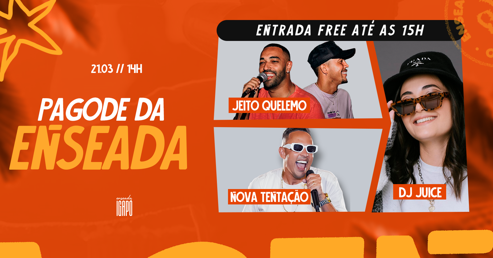 JEITO QUELEMO + NOVA TENTAÇÃO - Londrina, PR