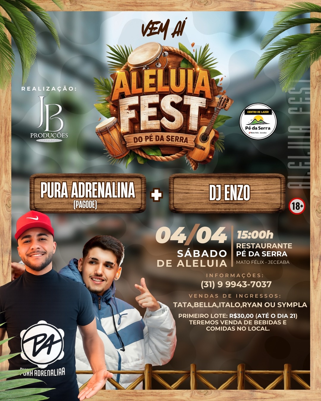 ALELUIA FEST DO PÉ DA SERRA - Jeceaba, MG