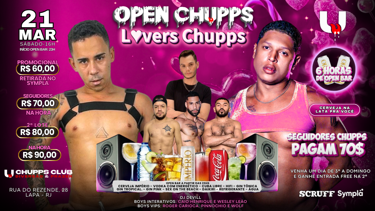 OPEN CHUPPS - LOVERCHUPPS