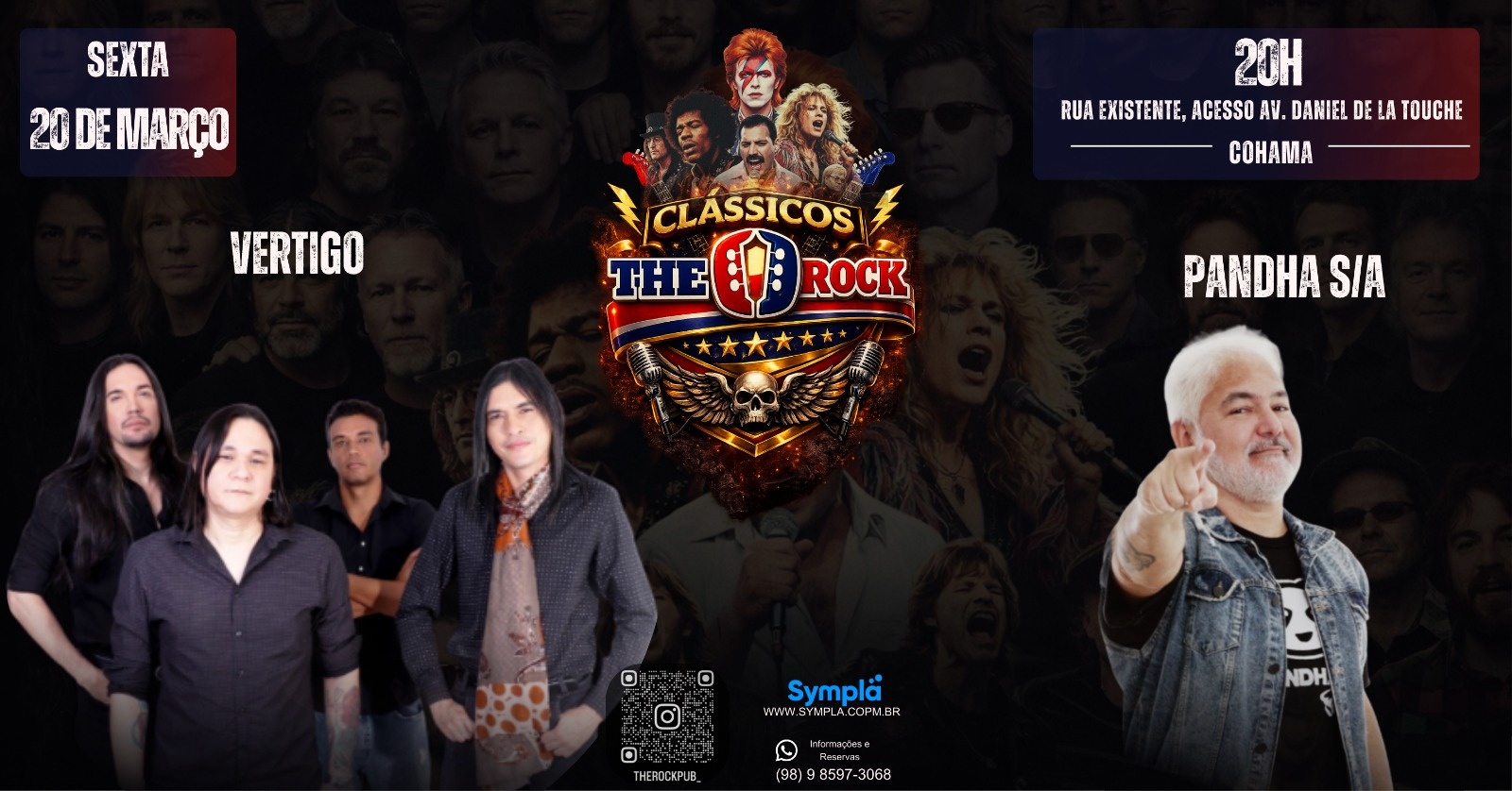 CLASSICOS THE ROCK - PANDHA S. A. e VERTIGO.