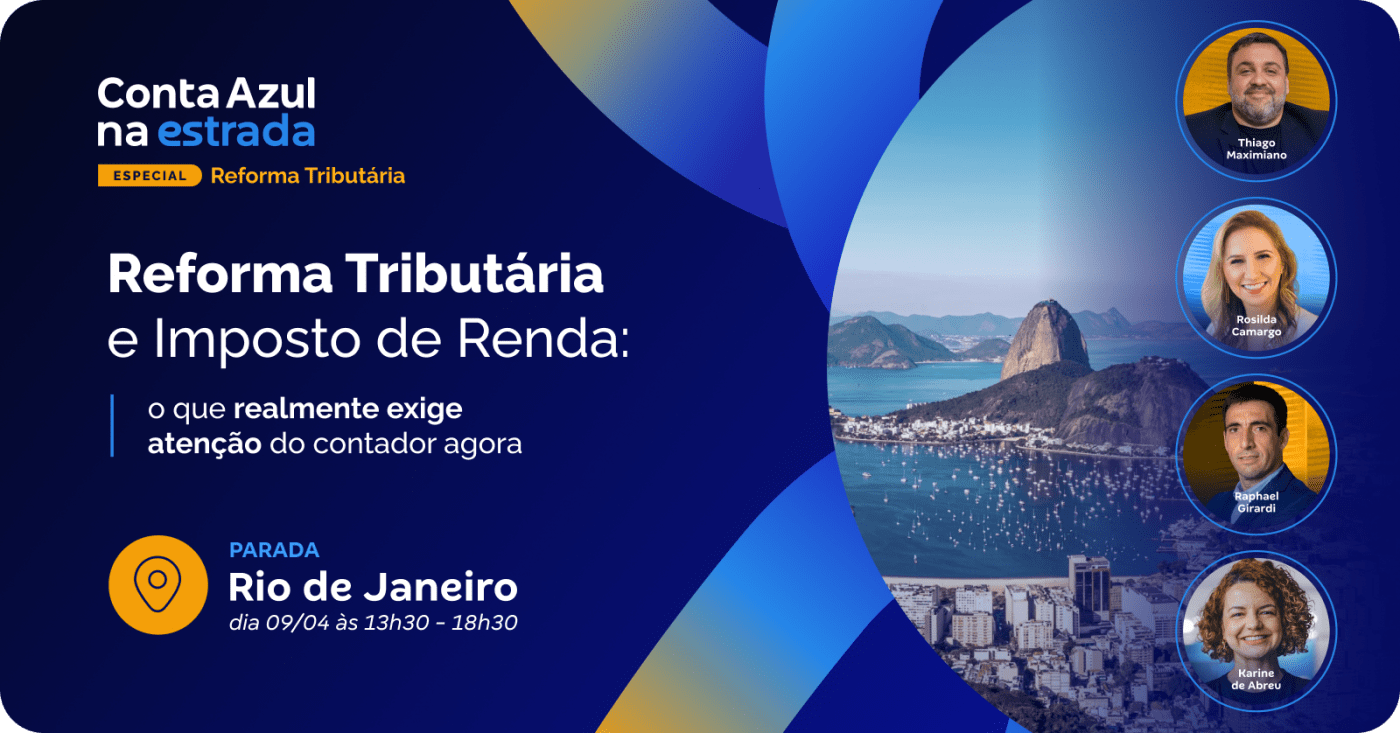 Conta Azul na Estrada |Sudeste| Rio de Janeiro