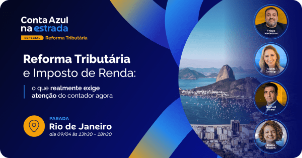 Imagem do evento Conta Azul na Estrada |Sudeste| Rio de Janeiro