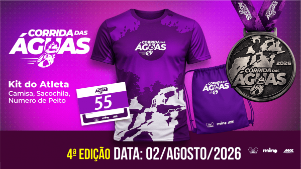 Imagem do evento CORRIDA DAS ÁGUAS 2026 - EDIÇÃO 4