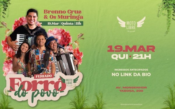 Imagem do evento Forró do Povo ~ Os Muringa + Brenno Cruz