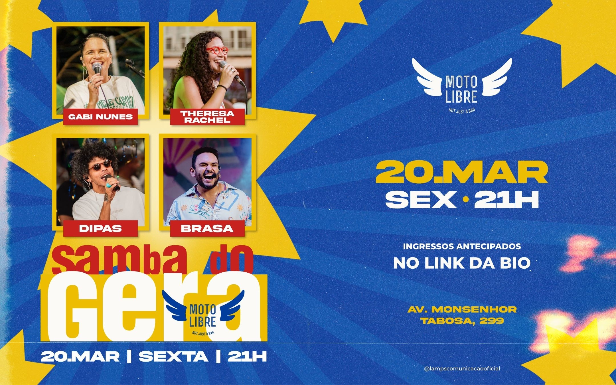 Samba do Gera ~ Gabi Nunes, Dipas, Theresa Rachel e Brasa - Fortaleza, CE