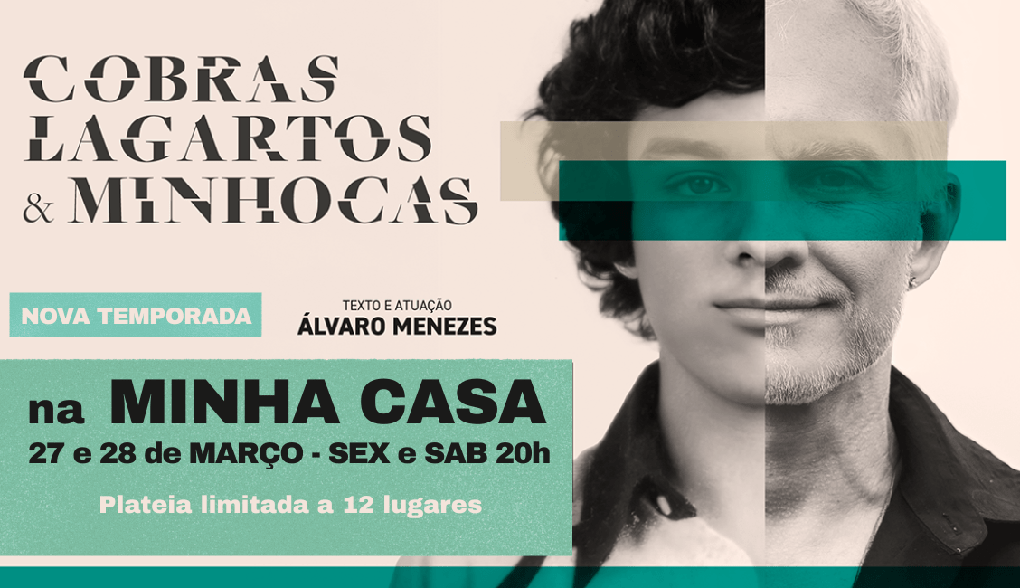 Cobras, lagartos e minhocas - na minha casa