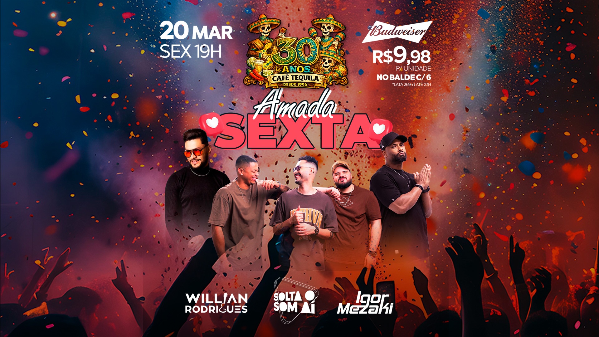 Amada Sexta - Jundiaí, SP