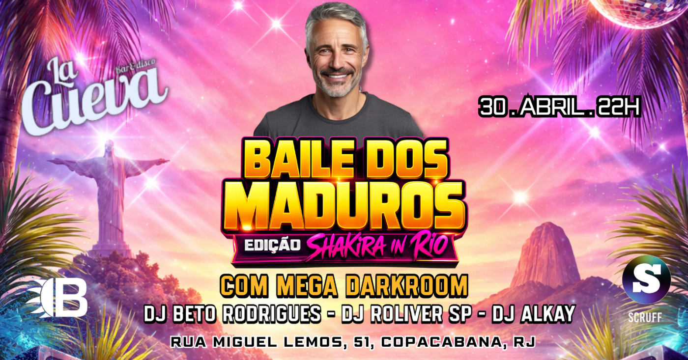 BAILE DOS MADUROS EDIÇÃO SHAKIRA IN RIO