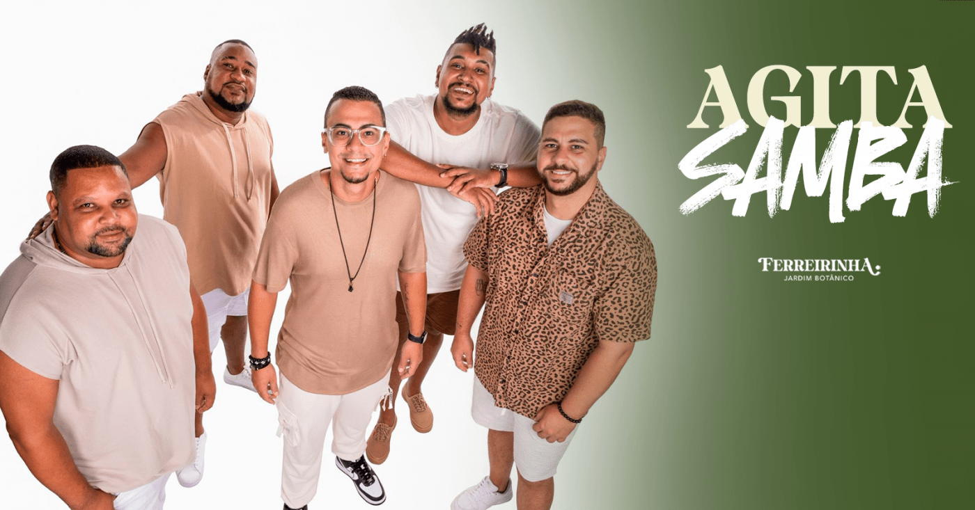 Ferreirinha Jardim Botânico apresenta: Domingo com Agitasamba + Chopp em dobro + Churras + Futebol