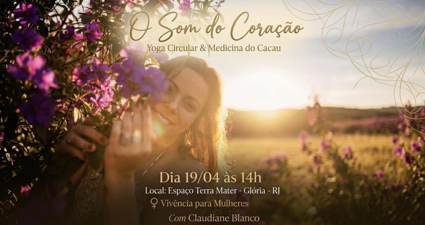 O Som do Coração - Yoga e Medicina do Cacau
