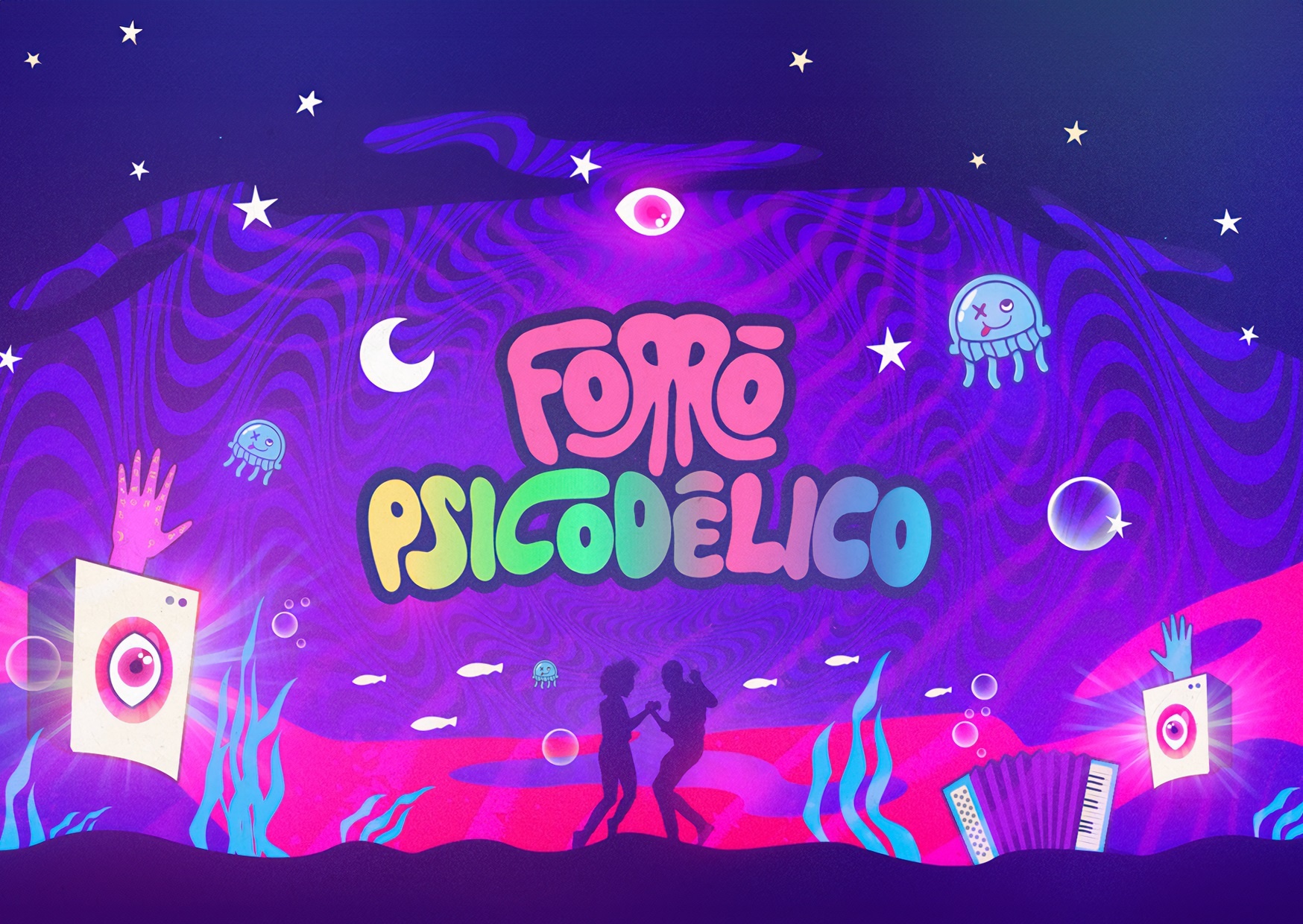 FORRÓ PSICODÉLICO - 20/03 - Jijoca de Jericoacoara, CE