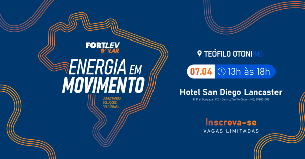 Imagem do evento Energia em Movimento - Teófilo Otoni/MG