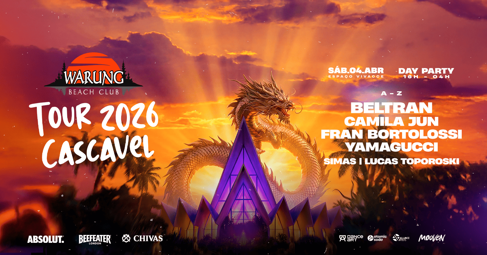 Warung Tour Cascavel 2026 - Cascavel, PR