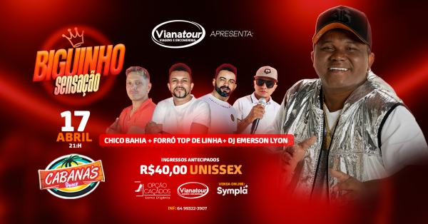 Imagem do evento Biguinho Sensação