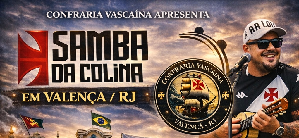 CONFRARIA VASCAÍNA APRESENTA SAMBA DA COLINA