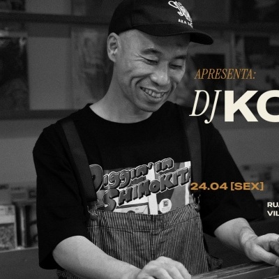 DJ KOCO AKA SHIMOKITA (JAPÃO) em São Paulo - Sympla