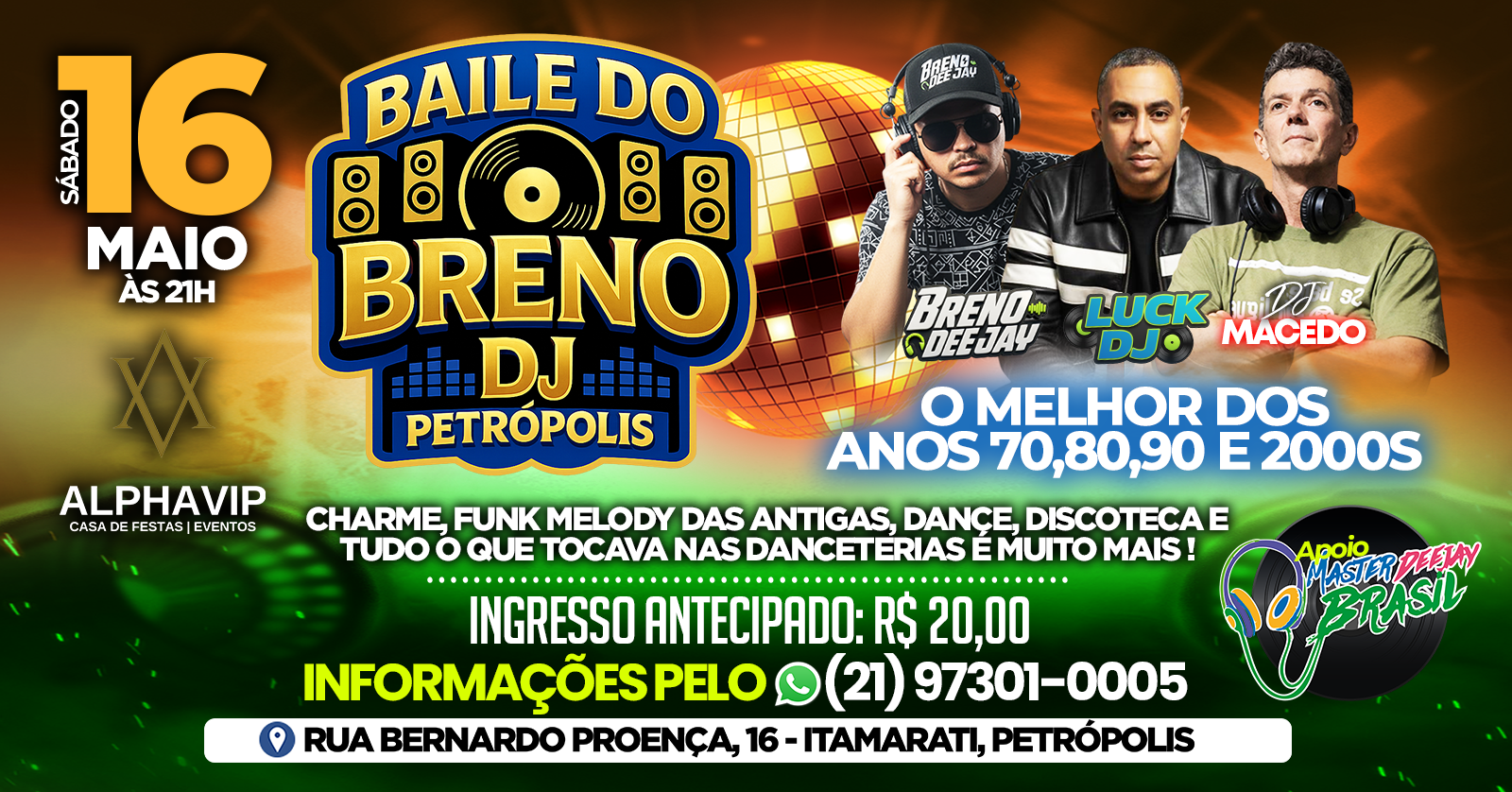 2º BAILE DO BRENO DJ - PETRÓPOLIS - Petrópolis, RJ