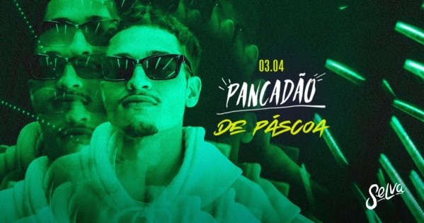 Imagem do evento Pancadão De Páscoa | Pop e Funk | (Sexta-Feira | 03.04)