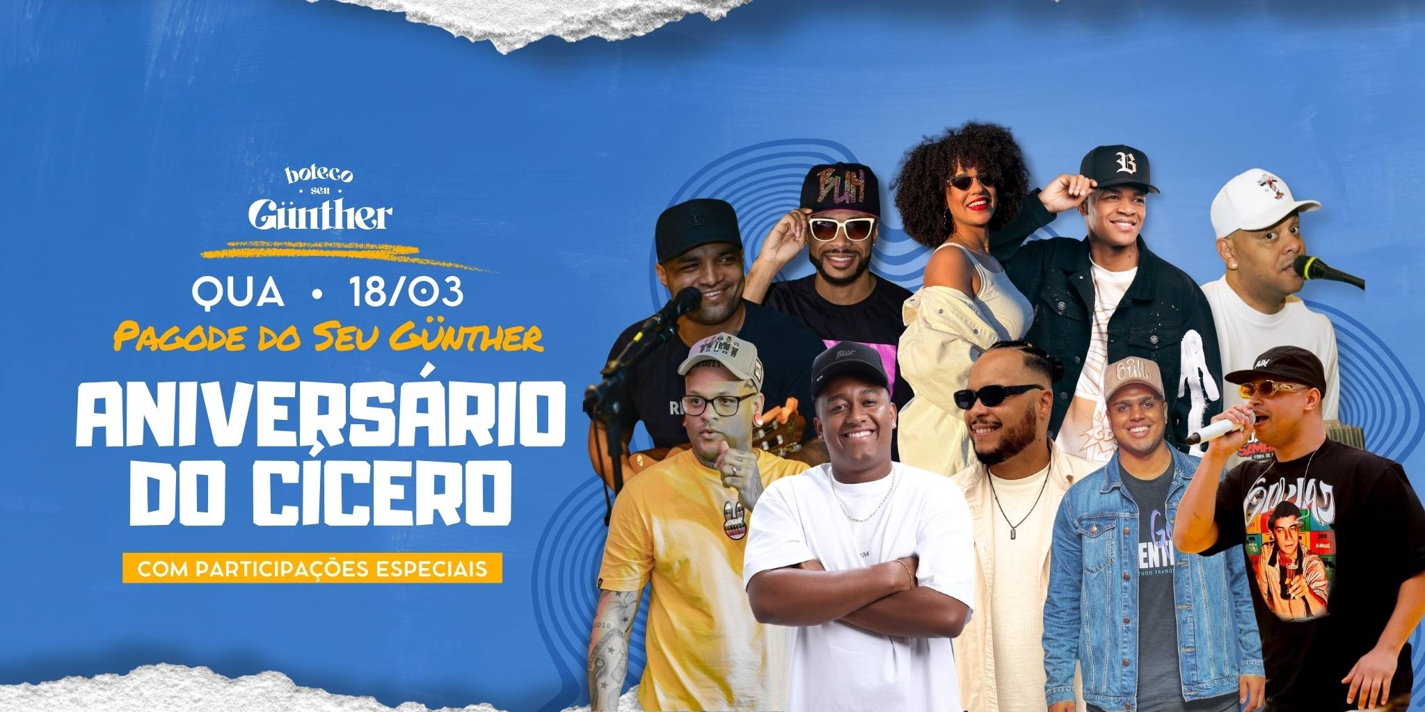 ANIVERSÁRIO CÍCERO PAGODE SEU GÜNTHER - Joinville, SC