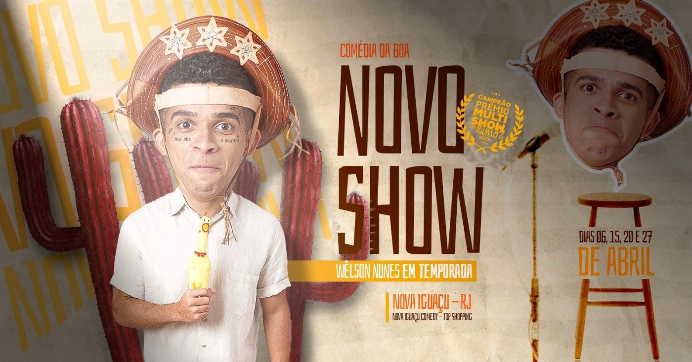 WÊLSON - SHOW DE COMÉDIA EM NOVA IGUAÇU!